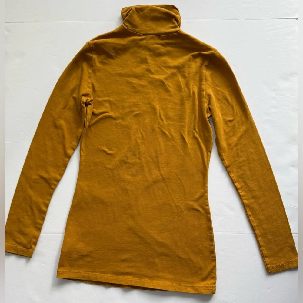 Ambiance Mustard Turtleneck Sweater - Picture 3 of 7
